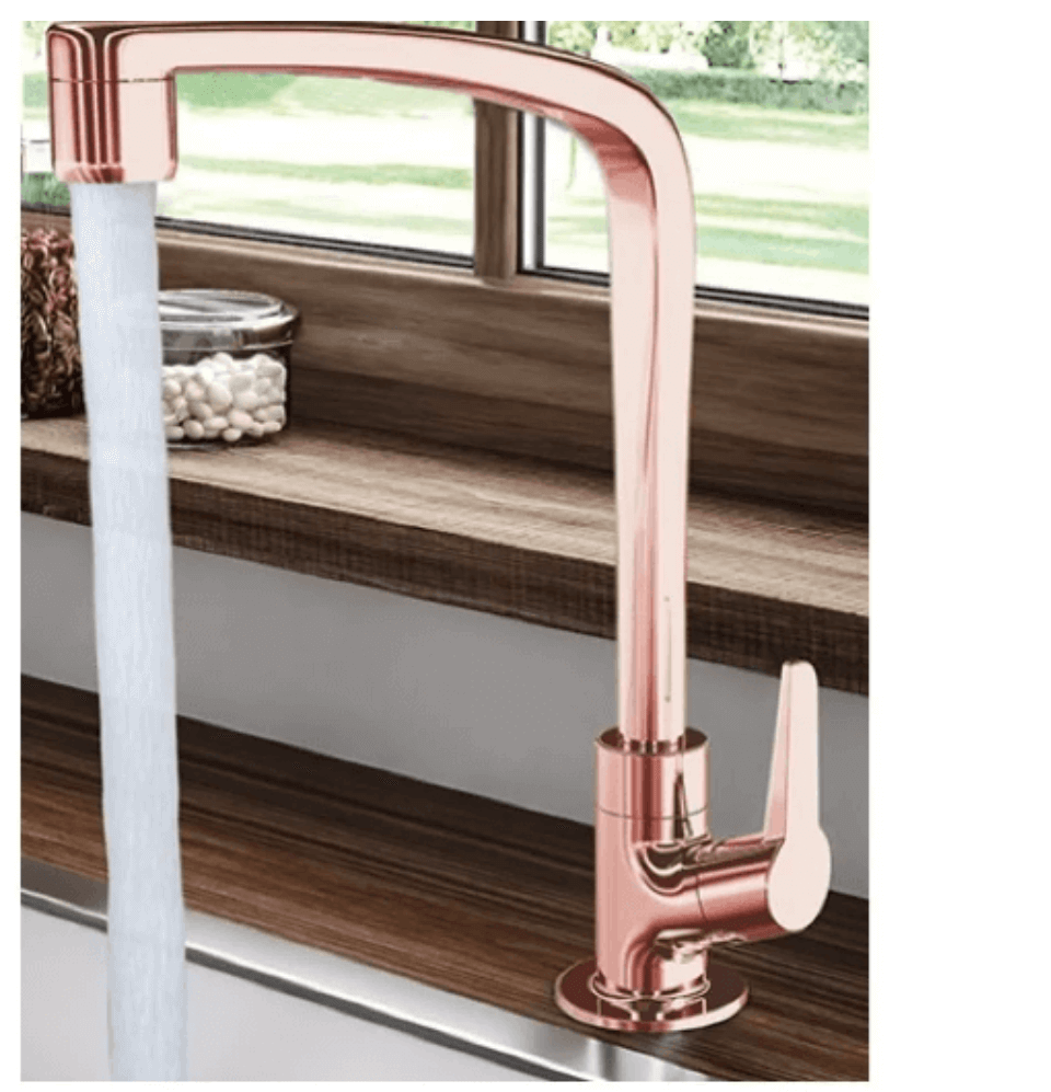 Torneira de cozinha Flatt 1167 F71 rose gold - Lorenzetti