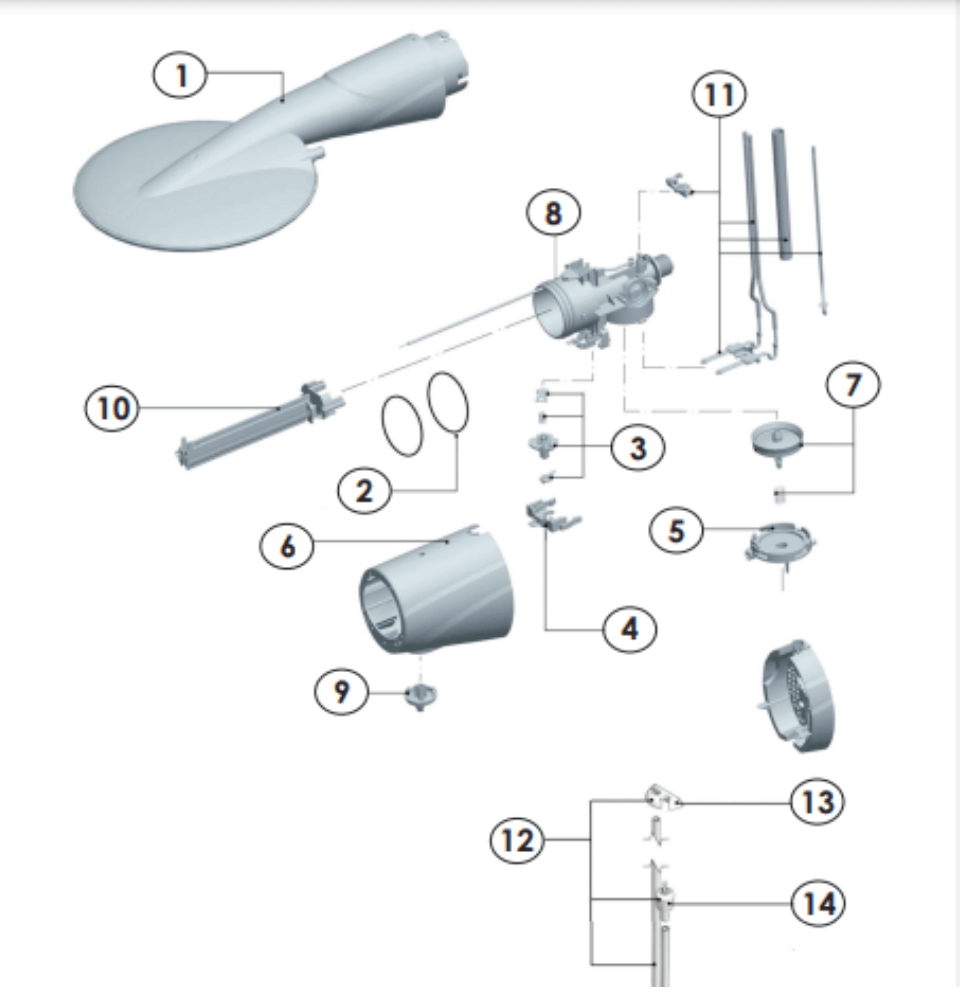 Contato Movel Para Ducha Advanced  Top Jet  Multitemperatura 6020