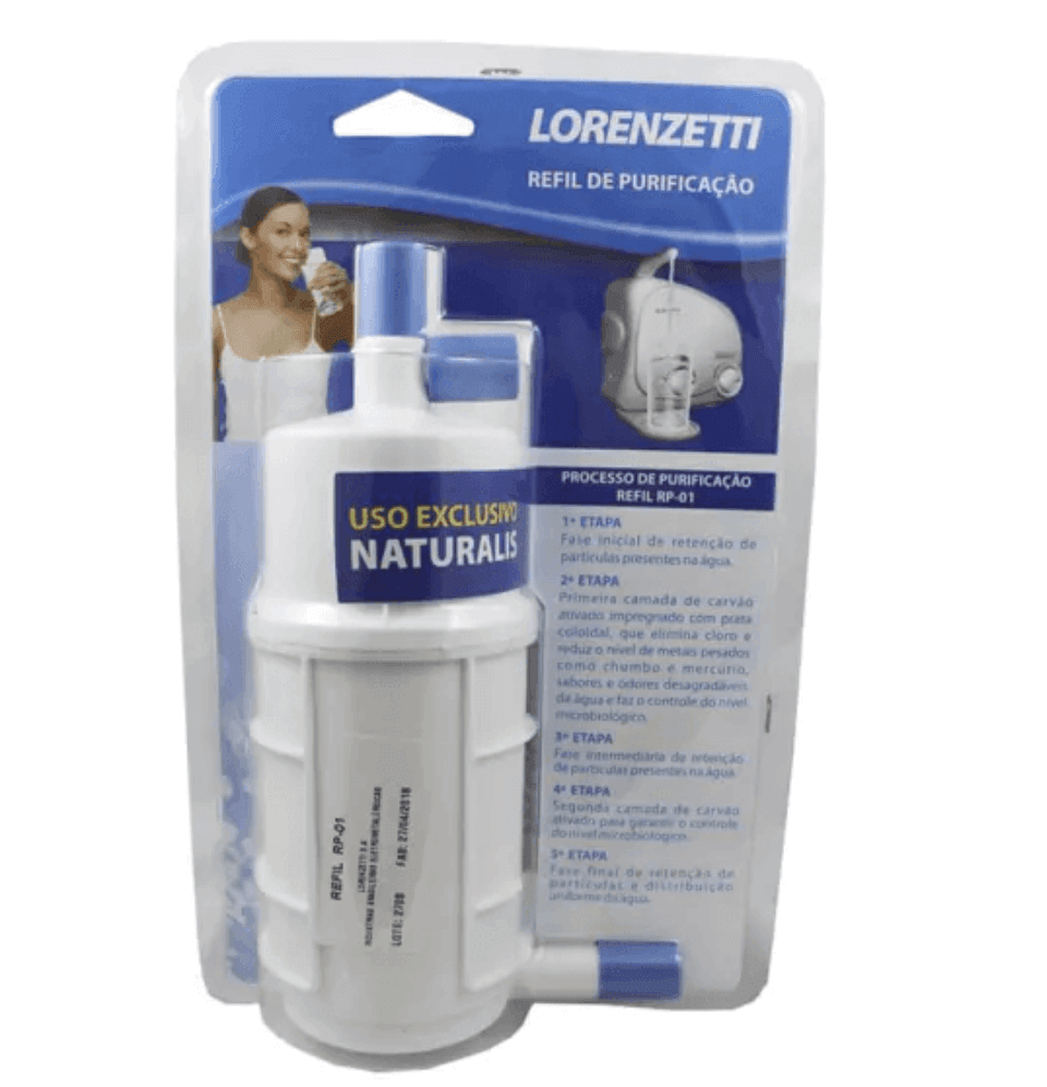 Refil Para Purificador Naturalis RP-01  - Lorenzetti