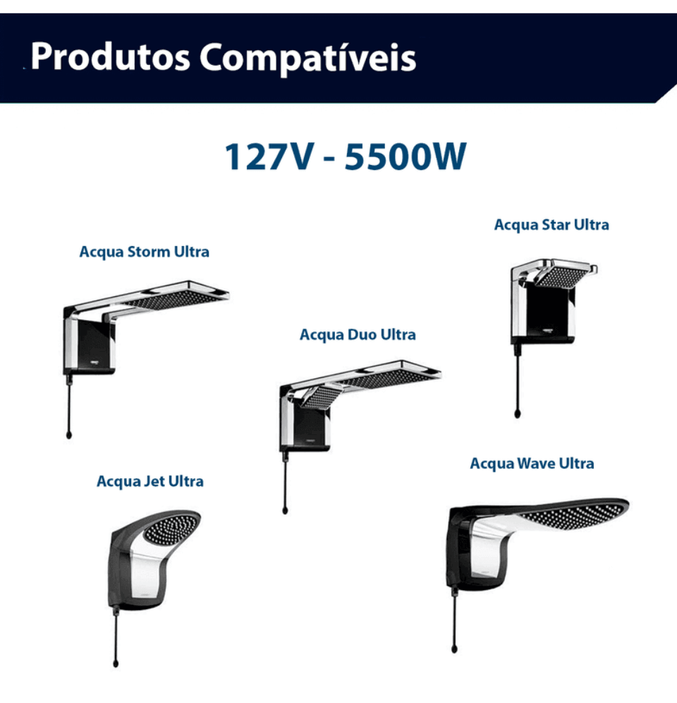 Resistencia Acqua  Ultra  127V /5500W 3065