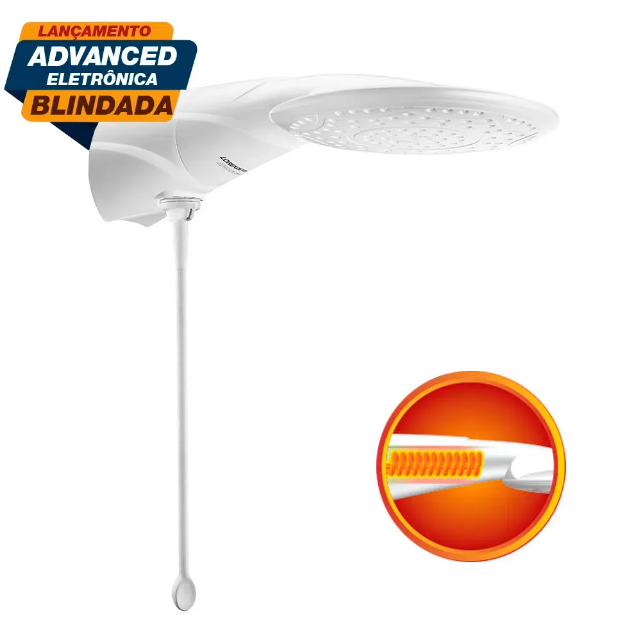 Resistência Advanced Blindada 127V/3500W Eletrônica Lorenzetti 2055-P